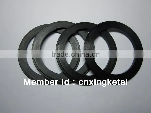 black silicone rubber O ring for sealing
