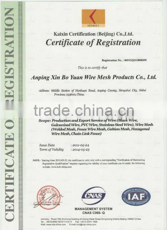 High Quality Galvanized Iron Wire