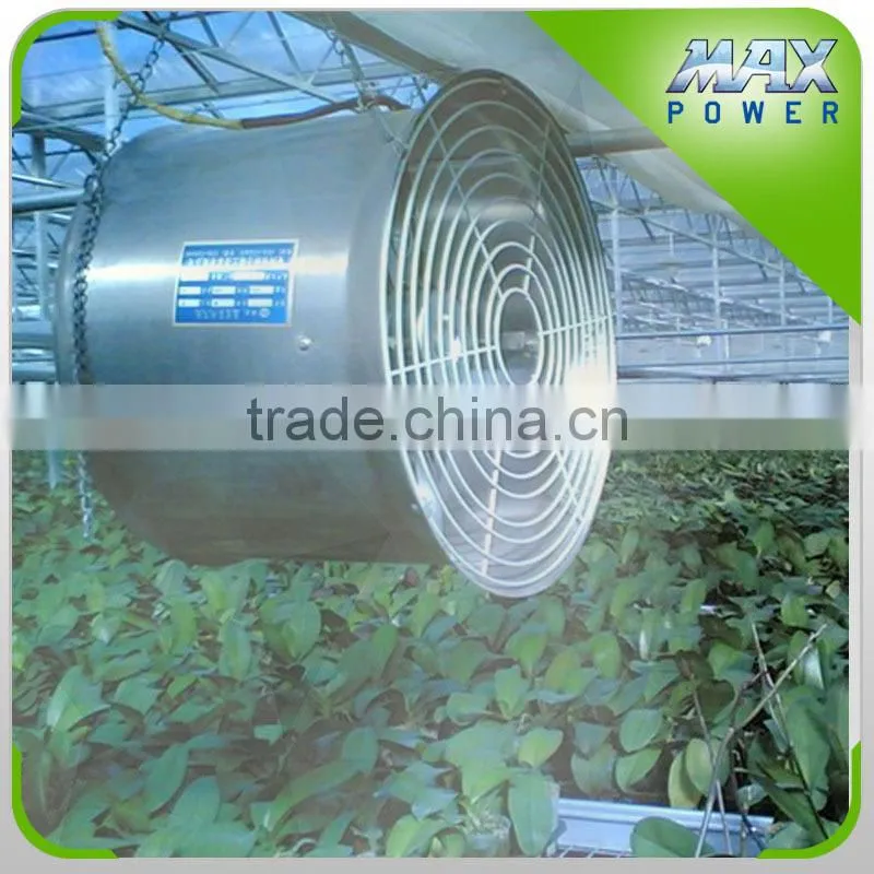 Greenhouse air circulation fan