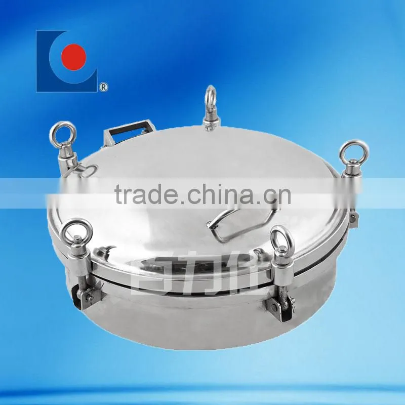 BLS sanitary stainless steel pressure tank manway