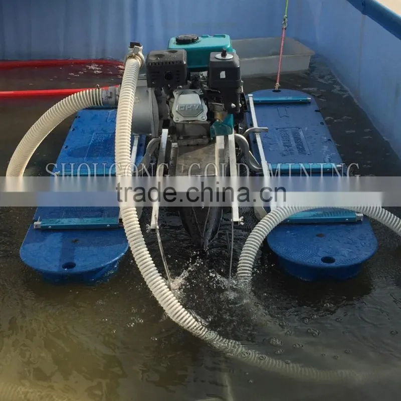 Gold Dredging Mining Boat