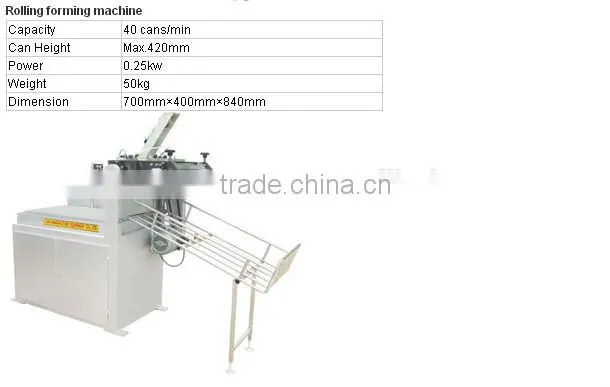 Complete sets of 1-5L round paint can producing machines for sale