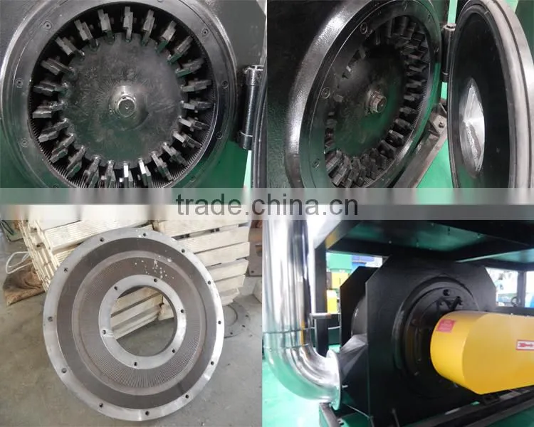 rigid pellets mill/small pellet mill machine/PE pellets mill