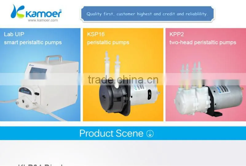 kamoer Mini Vacuum Pump used in lab, with negative pressure gauge