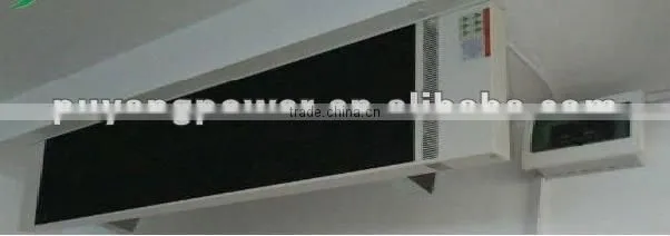 Ceiling mounted infrared electrical heater