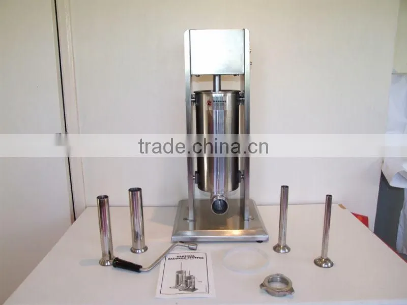 Factory Direct Wholesale Stainless Steel Manual Horizontal Sausage Stuffer,Sausage Filler,Sausage Maker