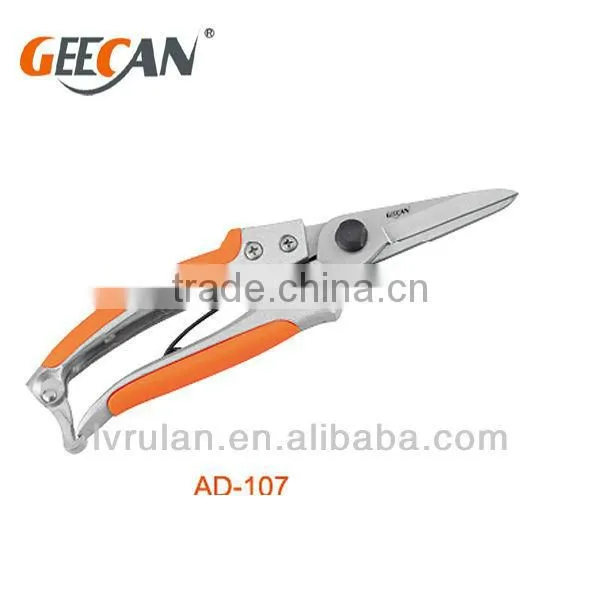 High carbon steel garden shear scissors