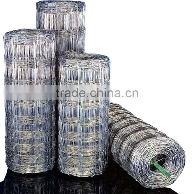 2.4mm*2.0mm high tension farm fencing and wire mesh sheep fence