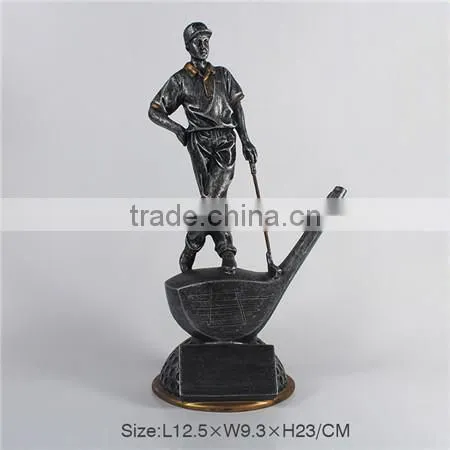 Resin goal keep trophy
