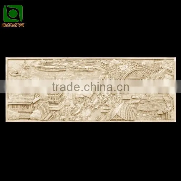 Decoration Marle Wall Relief Carving