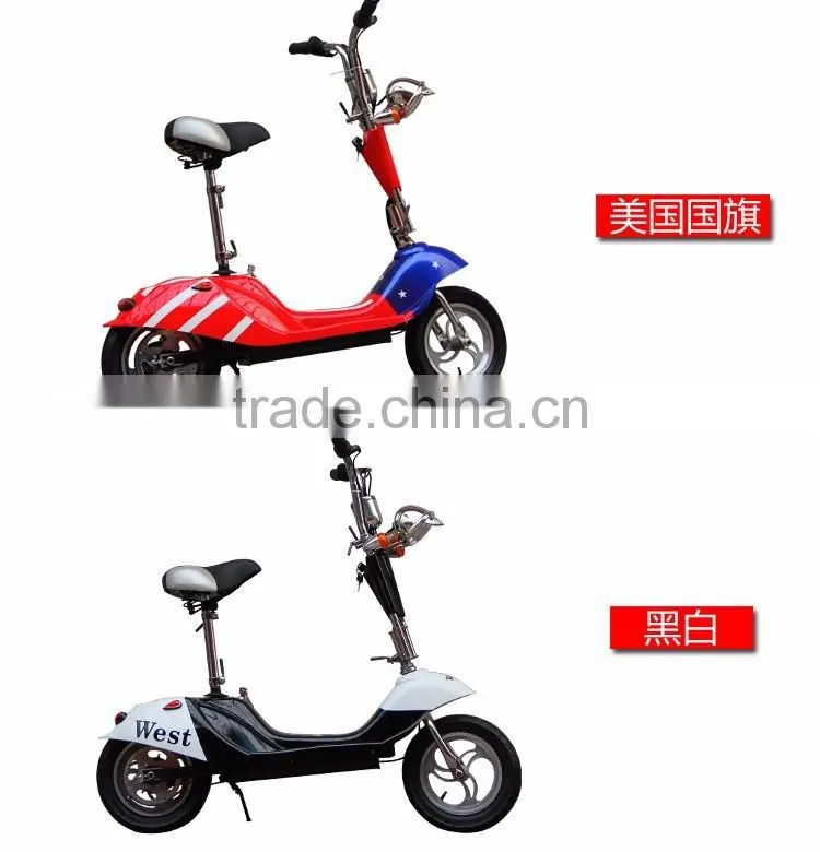 New Arrival Unique Prince Head Dolphin Electric Scooter With Seat, Mini Folding Electric Scooter For Adult/Student