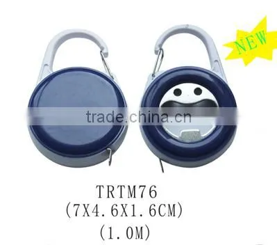 Multifuncional thumb shape bottle opener with tape measure