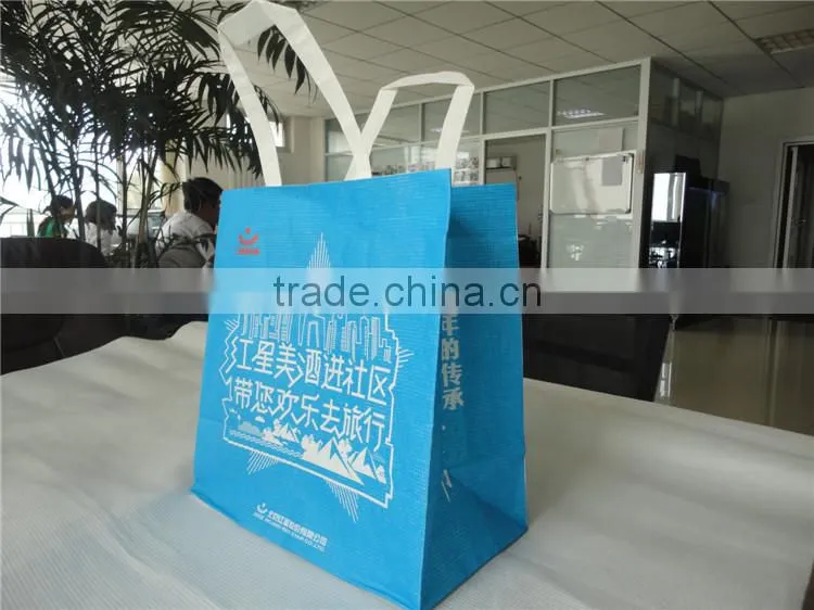 New Kind paper shopping bag of Chinese warp and weft kraft paper