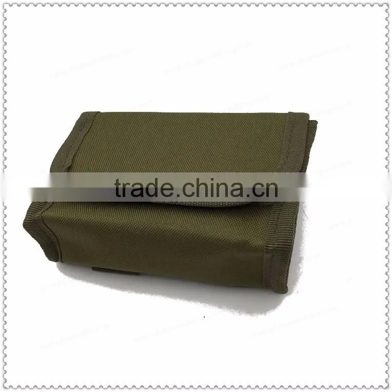 hot sale 2017 military triad bullet pouches 10 Round Shot gun Shotshell Reload Holder Molle Pouch For 12 Gauge