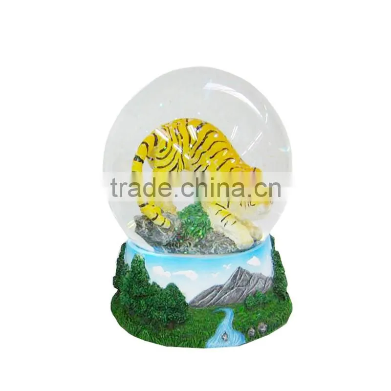 horse water globe souvenir