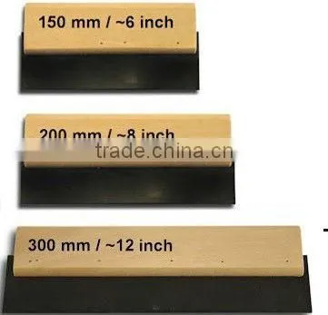 Professional Grout spreader with wooden handle, Rubber spreader