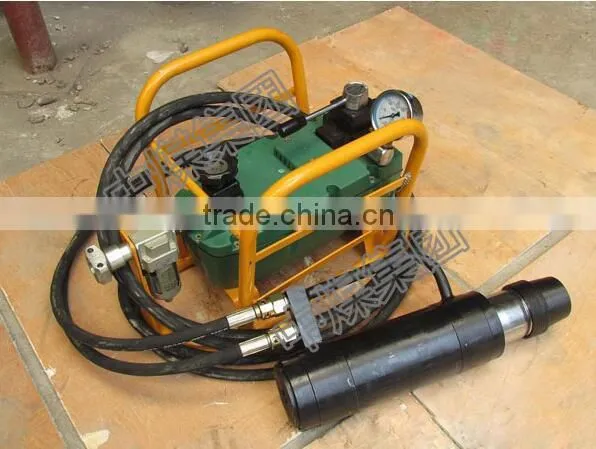 Tensioning Jack and Pump for Stressing Anchor Cable