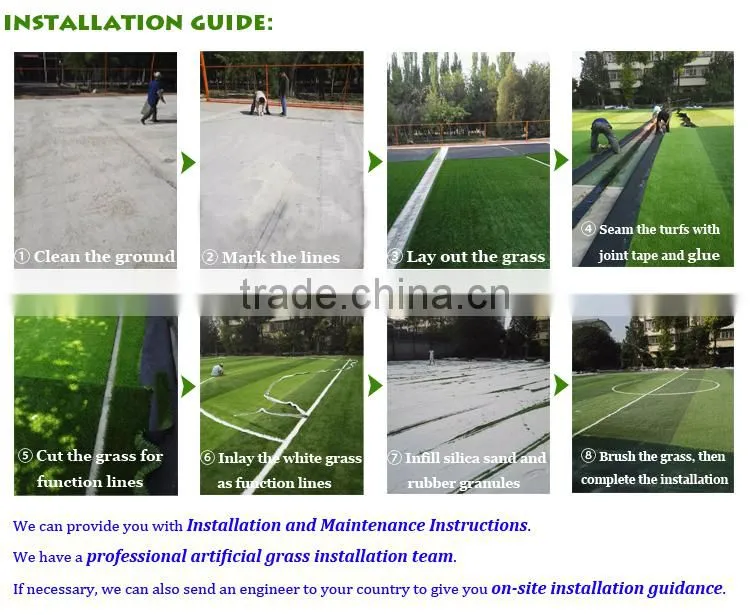 high quality turf football artificial soccer grass