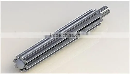 38CrMoAlA planetary screw and barrel/ planet screw and barrel for plastic machines