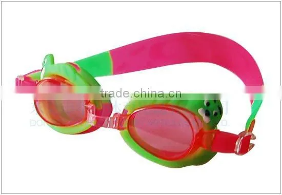 Promotional children swim goggle and cap set Alibaba for sale - Pink