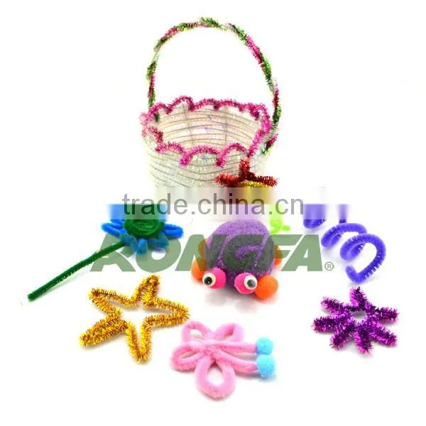6mm x 12 inch intelligence toys jumbo loopy chenille stems
