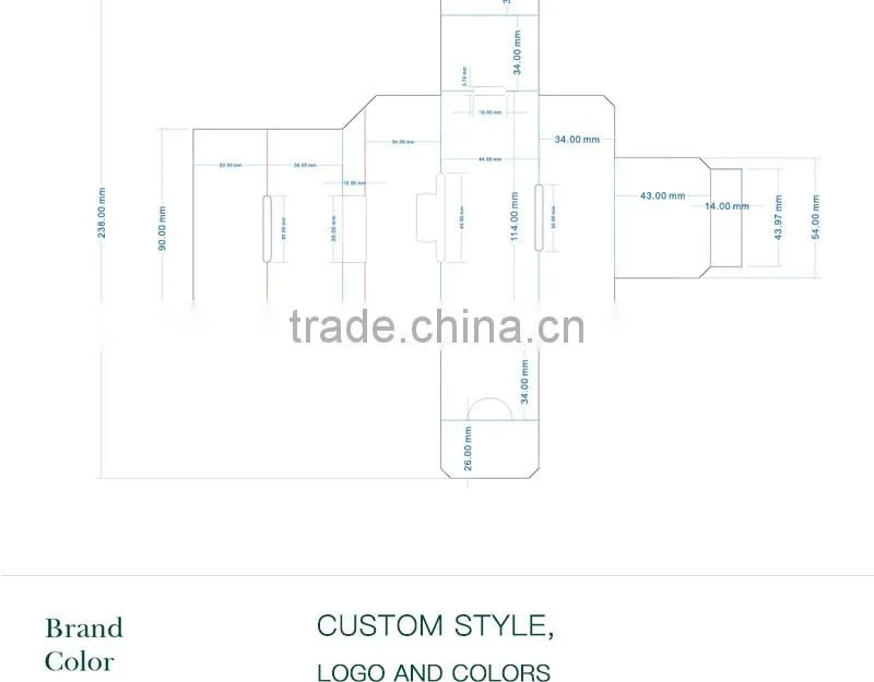 Factory Quality Promotional Durable Rectangular Small Paper box For Cosmetic