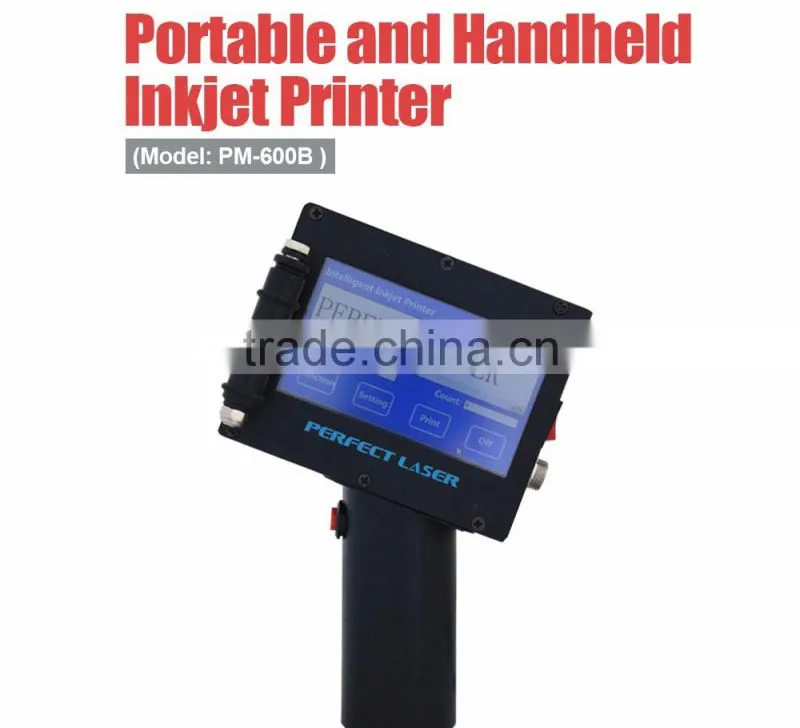 Perfect Laser- Mini Portable Packing Logo Inkjet Printer-PM-600B-Lily