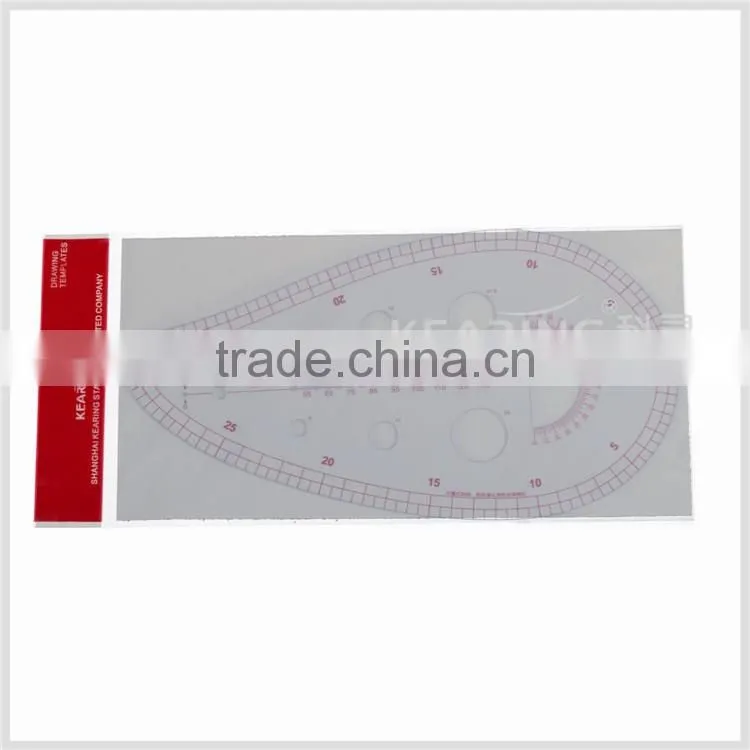 Plastic non toxic sandwich printing ruler #6460 in Kearing Brand