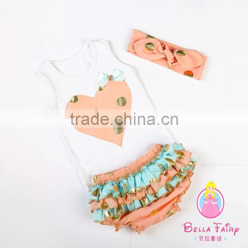 wholesale kids clothes outfits wholesale clothing dubai ruffle shorts set