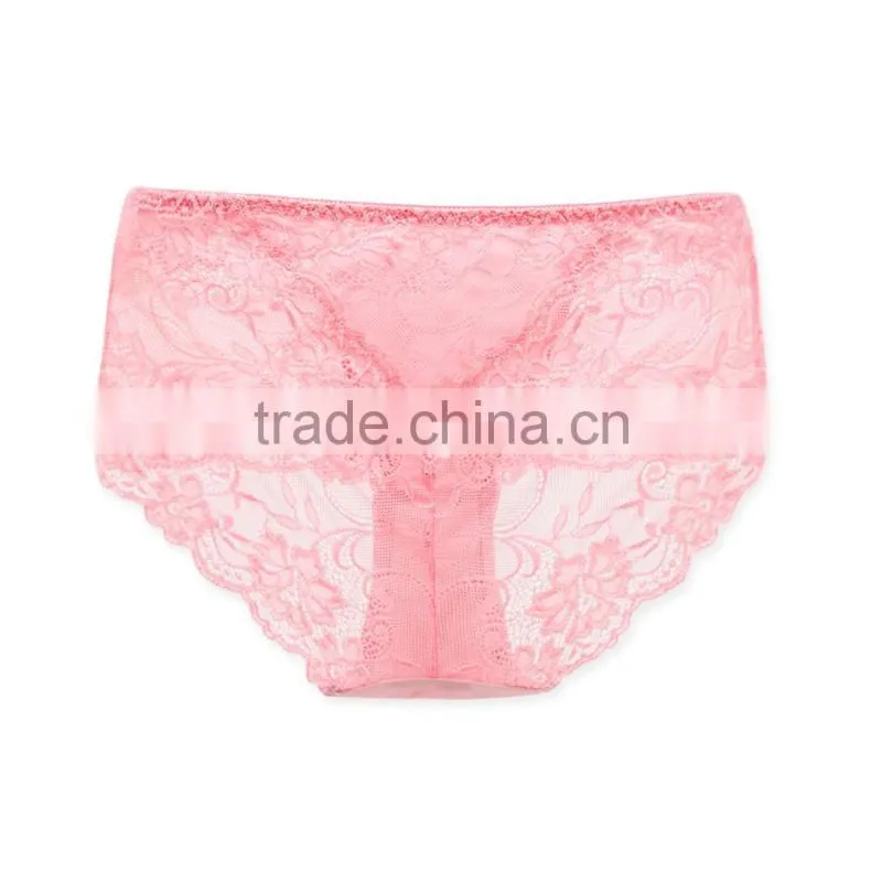 Factory High Quality 100% Silk Custom Sexy Fancy Woman Underwear