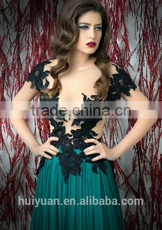 low back black lace latest party prom dress designs for ladies