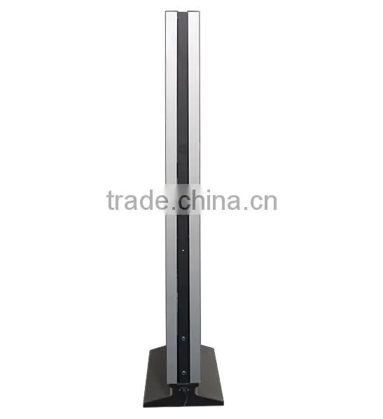 42inch double sided floor standing lcd display media pc