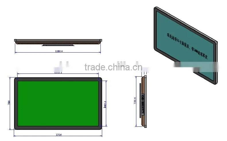 55inch CHIMEE digital signage display, advertising player, screen, monitor