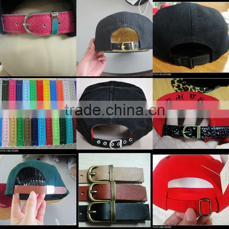 Natural hemp flatbill 5 panel blank cap OEM