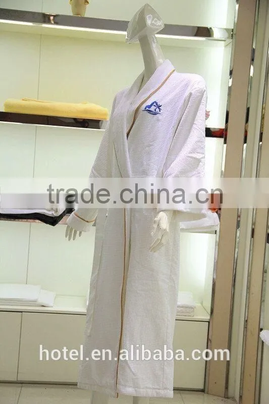 waffle double layer bathrobe with high quality at great price