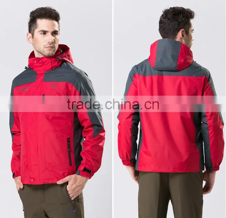 water and windproof jackets with polar fleece liner