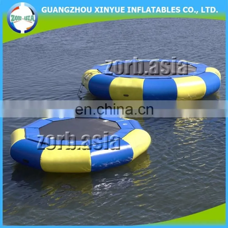 2017 Inflatable Floating Trampoline For Inflatable Water Park Games