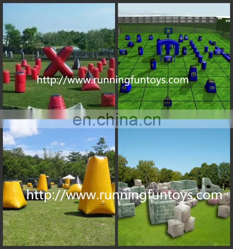 Inflatable Paintball Game Online, Inflatable Paintball Bunkers Set