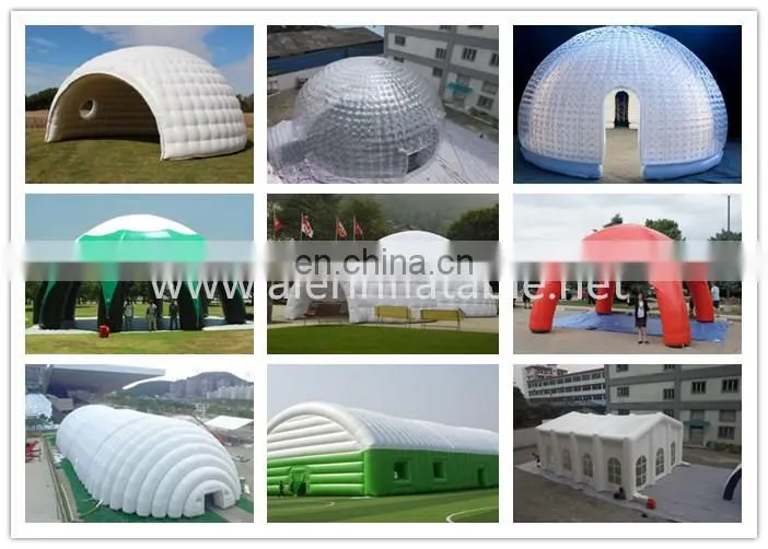 inflatable airtight tent/8m inflatable tent/Inflatable dome tent