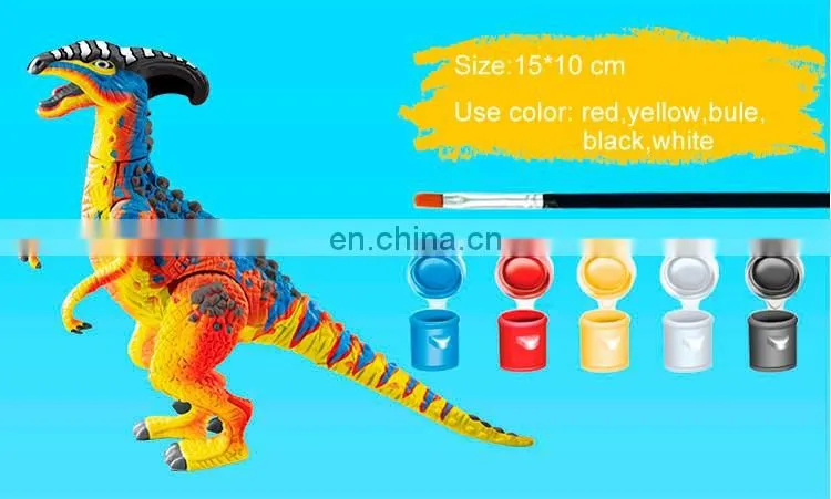 kids mini painting dinosaur figure new toy preschool educational toys