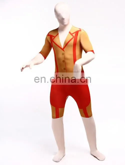 Full Body Lycra Spandex Zentai Halloween Party Superhero Costume Catsuit