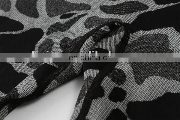 New Black and Blue Leopard Printing Spandex Men's Body Shaper Slimming Pants