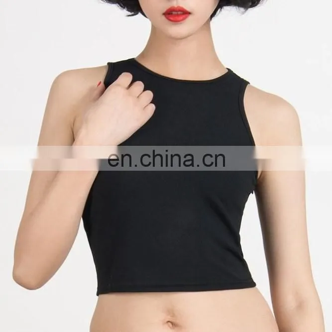 Pantone Colors Fitness Skinny Sports Dance Ladies Crop TOP