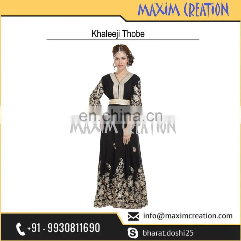 Arabian Party Wear Thobe With Exclusive Design Perfect For Any Occasion 6369