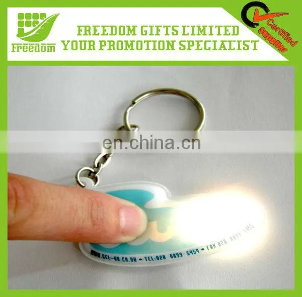 Hot Selling Customized Logo LED Keychain