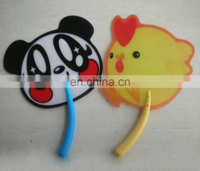 plastic handheld souvenir hand fan