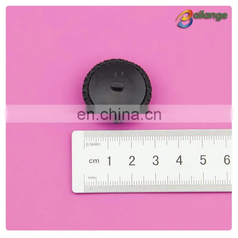 China handmade beaded accessories black cute buttons