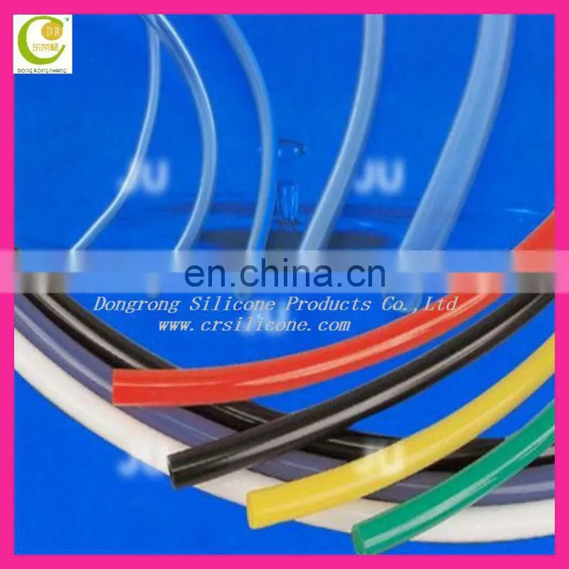 100% pure silicone rubber material silicone oil/fuel/air vacuum hose/line/pipe/tube by foot/feet