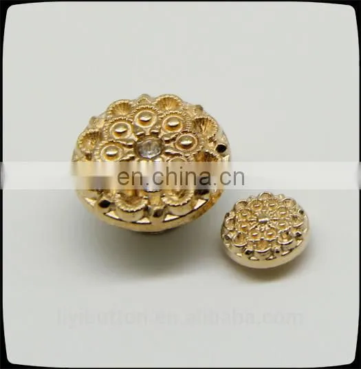 wholesales manufacturer metal coat button, removable shank metal diamond shaped button for jeans