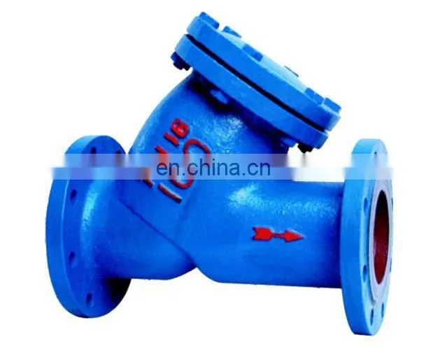 3/4 inch pipe fitting y-strainer SS stainless steel flange end